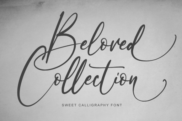 Beloved Collection: The Handwritten Font for Timeless Design