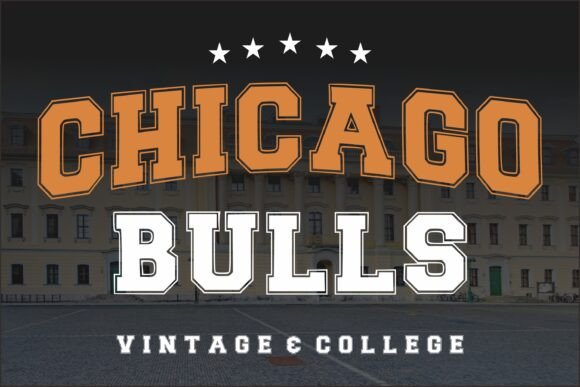 Chicago Bulls: A Typeface Built for Athletic Impact