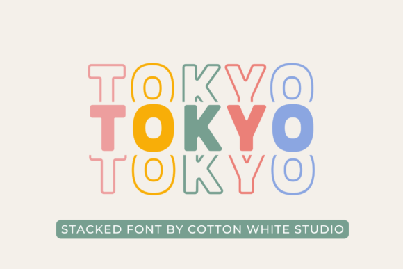 Designing with Impact: The Bold Simplicity of the Tokyo Typeface