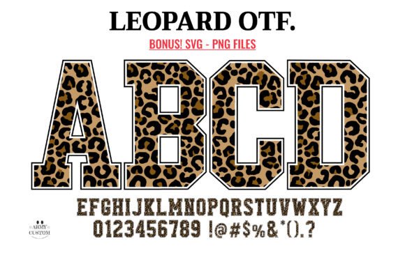 Leopard: Unleashing Wild Typography for Bold Brands