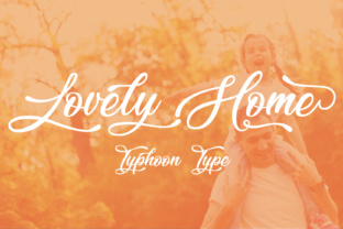 Lovely Home: A Font That Feels Like a Warm Welcome