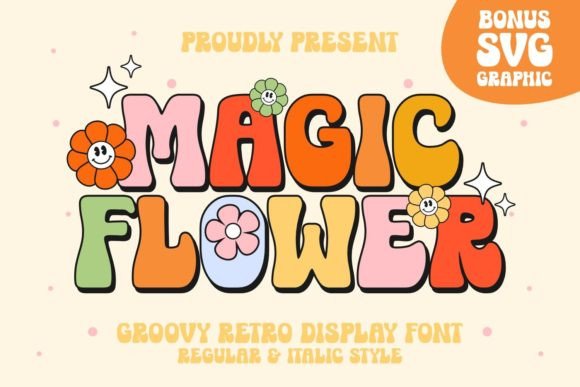 Magic Flower: Channeling 60s Groove in Modern Design
