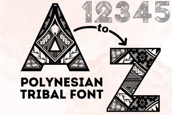 Polynesian Tribal: A Bold Font for Authentic Design