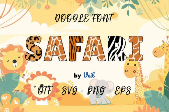Safari: A Creative Font for Playful and Artistic Design