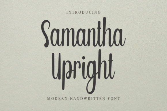 Samantha Upright: The Handwritten Font That Feels Like a Hug