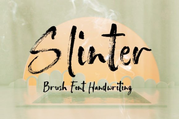 Slinter: A Handwritten Brush Font for Modern Designers