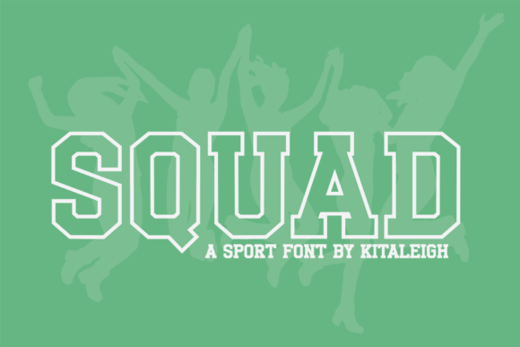 Squad: The Bold Typeface for Modern Athletic Branding