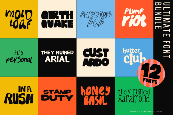 The Ultimate Font Bundle: Typography with Real Character
