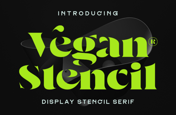 Vegan: The Bold Display Typeface for Modern Brands