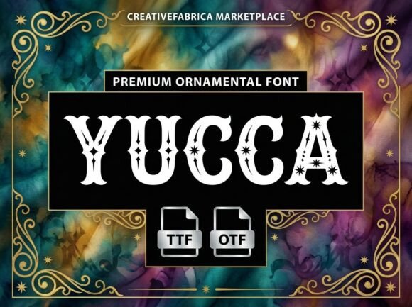 Yucca: Bold Serifs for Western-Revival Branding
